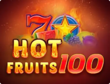 Logo Hot Fruits 100